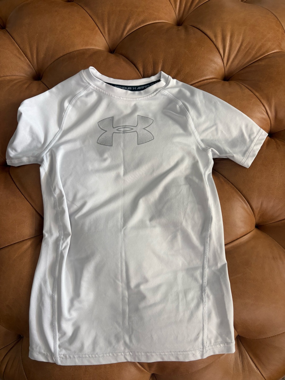 White under armour shirt